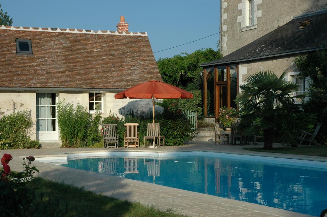 Bed and Breakfast Le Chat Courant Villandry Exterior foto